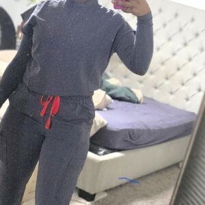 Figs Women's Charcoal Blouse